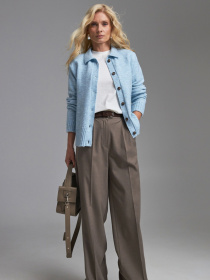 Кардиган TrikoBakh модель 2891-blakitnij Кардиган TrikoBakh модель 2891-blakitnij Фото