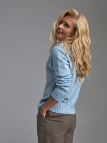 Кардиган TrikoBakh модель 2891-blakitnij Кардиган TrikoBakh модель 2891-blakitnij Фото