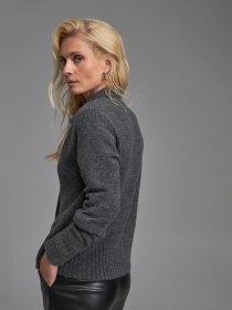 Кардиган TrikoBakh модель 2891-temno-srij Фото