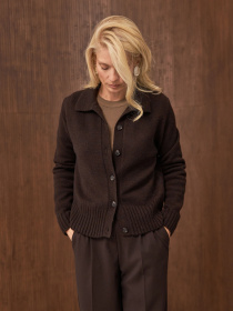 Кардиган TrikoBakh модель 2891-shokoladnij Фото