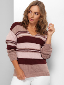 Джемпер MarSe модель marse-dzhemper-180-marsala Фото