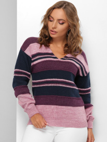 Джемпер MarSe модель marse-dzhemper-180-fioletovj Фото