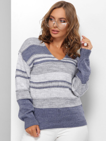 Джемпер MarSe модель marse-dzhemper-180-temno-serj Фото