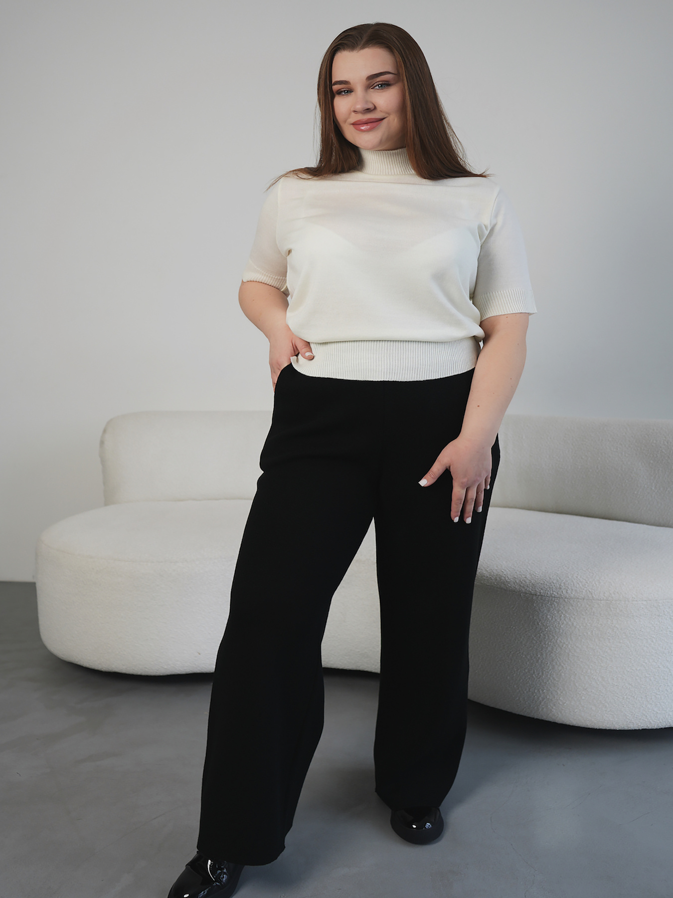 Повседневные штаны Nita модель bryuki-n2403-25-cherne Фото