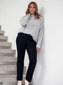 Повсякденні штани Nita модель bryuki-n1402-chernj-24 Фото