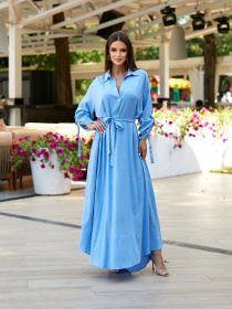 Сукня максі LadyLike модель ll216450069-blakitnij Фото