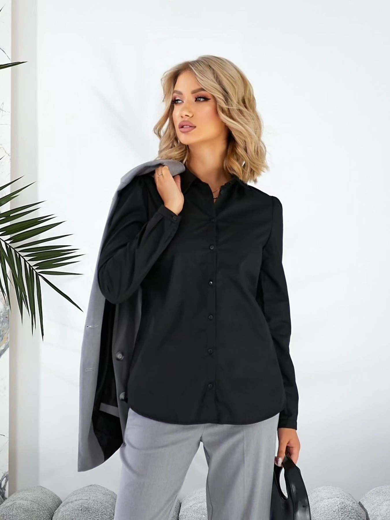 Блуза LadyLike модель ll76210190-chornij Фото