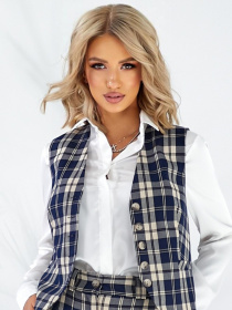 Класичний жилет LadyLike модель ll88163364-bezhevij Фото