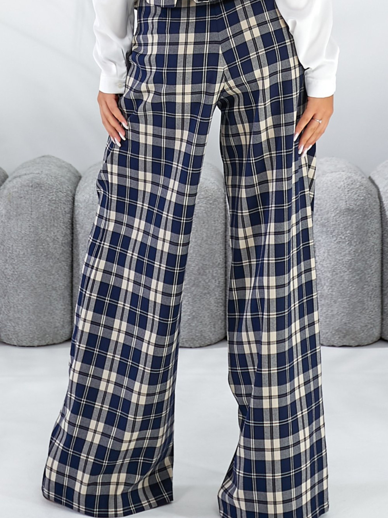 Брюки палаццо LadyLike модель ll193663364-bezhevij Фото