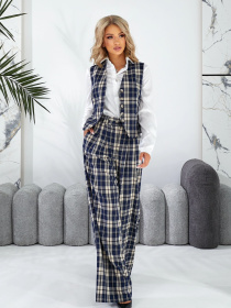 Брюки палаццо LadyLike модель ll193663364-bezhevij Фото