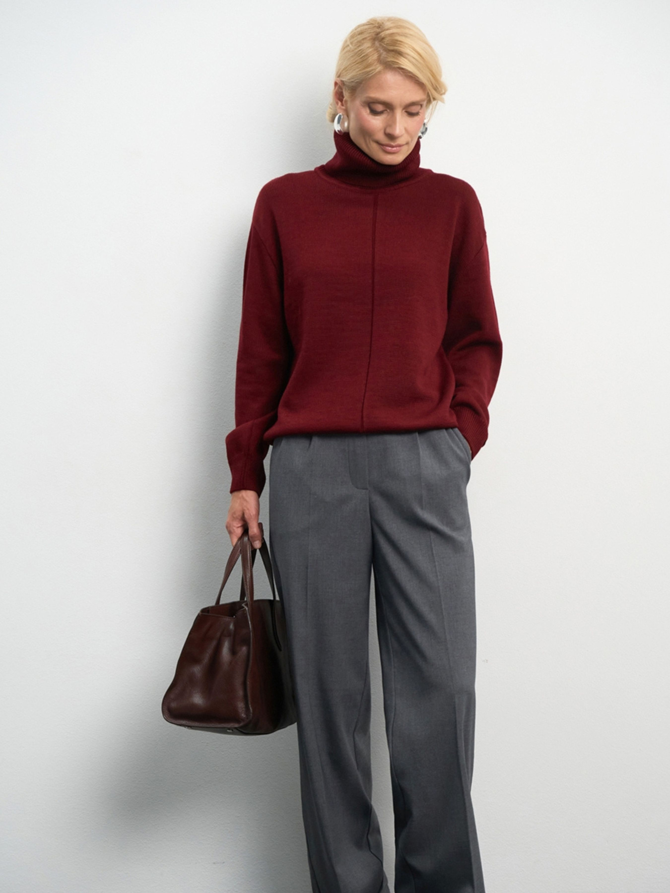 Брюки классические TrikoBakh модель 3072-graft Фото