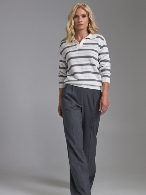 Брюки классические TrikoBakh модель 3072-graft Фото