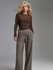 Брюки классические TrikoBakh модель 3072-temnij-taup Фото