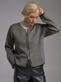 Кардиган TrikoBakh модель 2901-chornij-lxon Фото