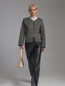 Кардиган TrikoBakh модель 2901-chornij-lxon Фото