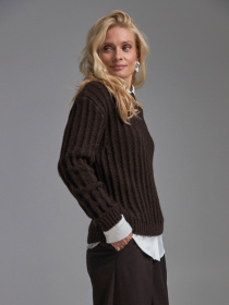 Свитер TrikoBakh модель 2880-grkij-shokolad Фото