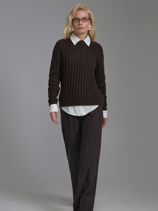 Свитер TrikoBakh модель 2880-grkij-shokolad Фото