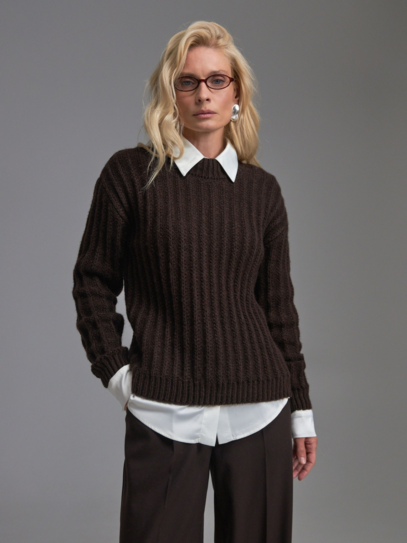 Свитер TrikoBakh модель 2880-grkij-shokolad Фото