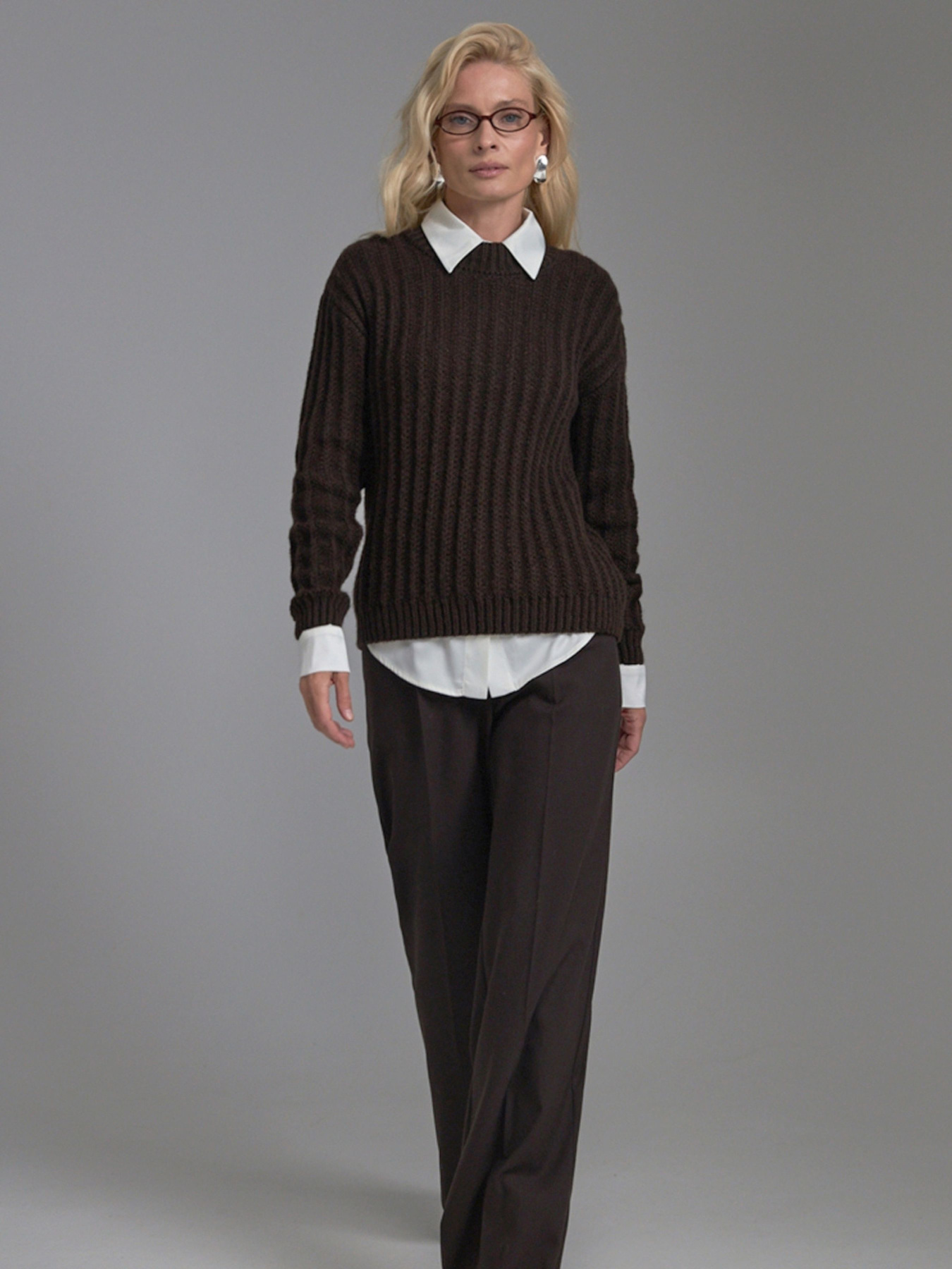 Свитер TrikoBakh модель 2880-grkij-shokolad Фото