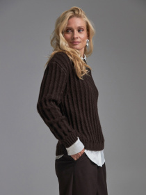 Свитер TrikoBakh модель 2880-grkij-shokolad Фото