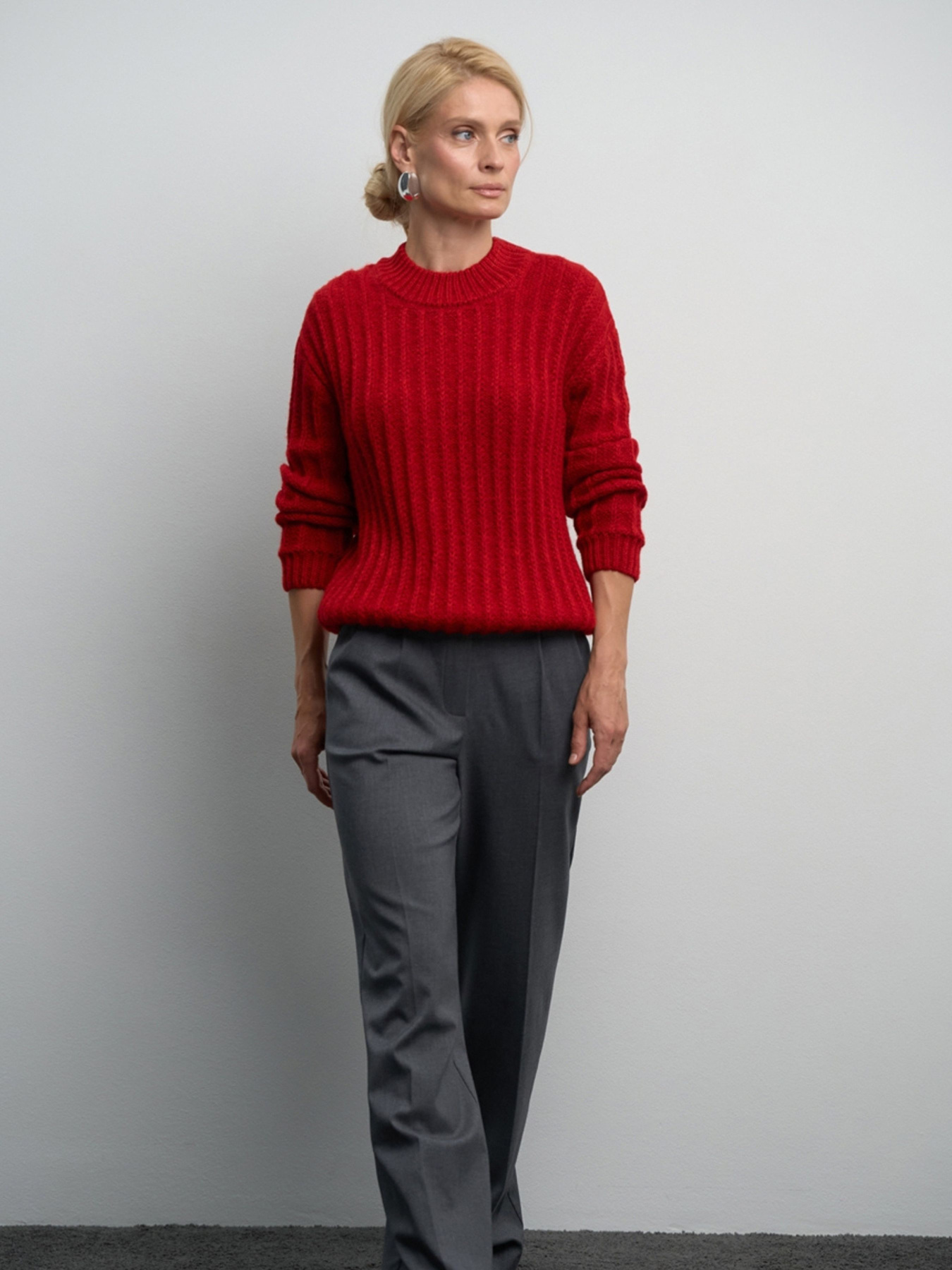 Свитер TrikoBakh модель 2880-chervonij Фото