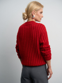 Свитер TrikoBakh модель 2880-chervonij Фото