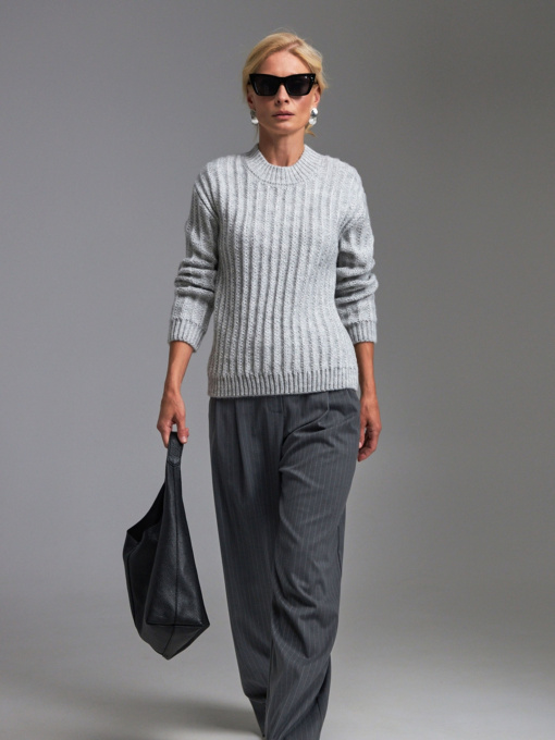 Свитер TrikoBakh модель 2880-svtlo-srij Фото