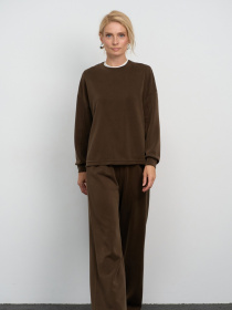 Костюм TrikoBakh Комплект (кофта+штани) модель 3071-braun Фото