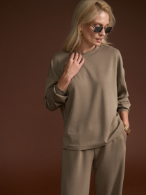 Повседневный костюм TrikoBakh Комплект (кофта+штани) модель 3071-kamnx Повседневный костюм TrikoBakh Комплект (кофта+штани) модель 3071-kamnx Фото