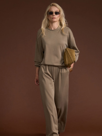 Повсякденний костюм TrikoBakh Комплект (кофта+штани) модель 3071-kamnx Фото