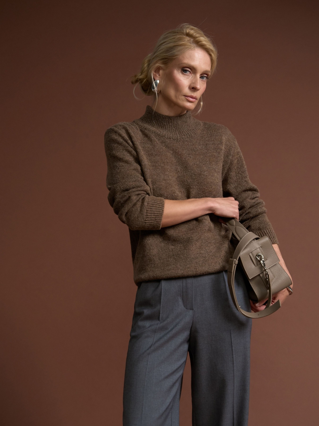 Свитер TrikoBakh модель 2871-garqcha-karamelx Фото