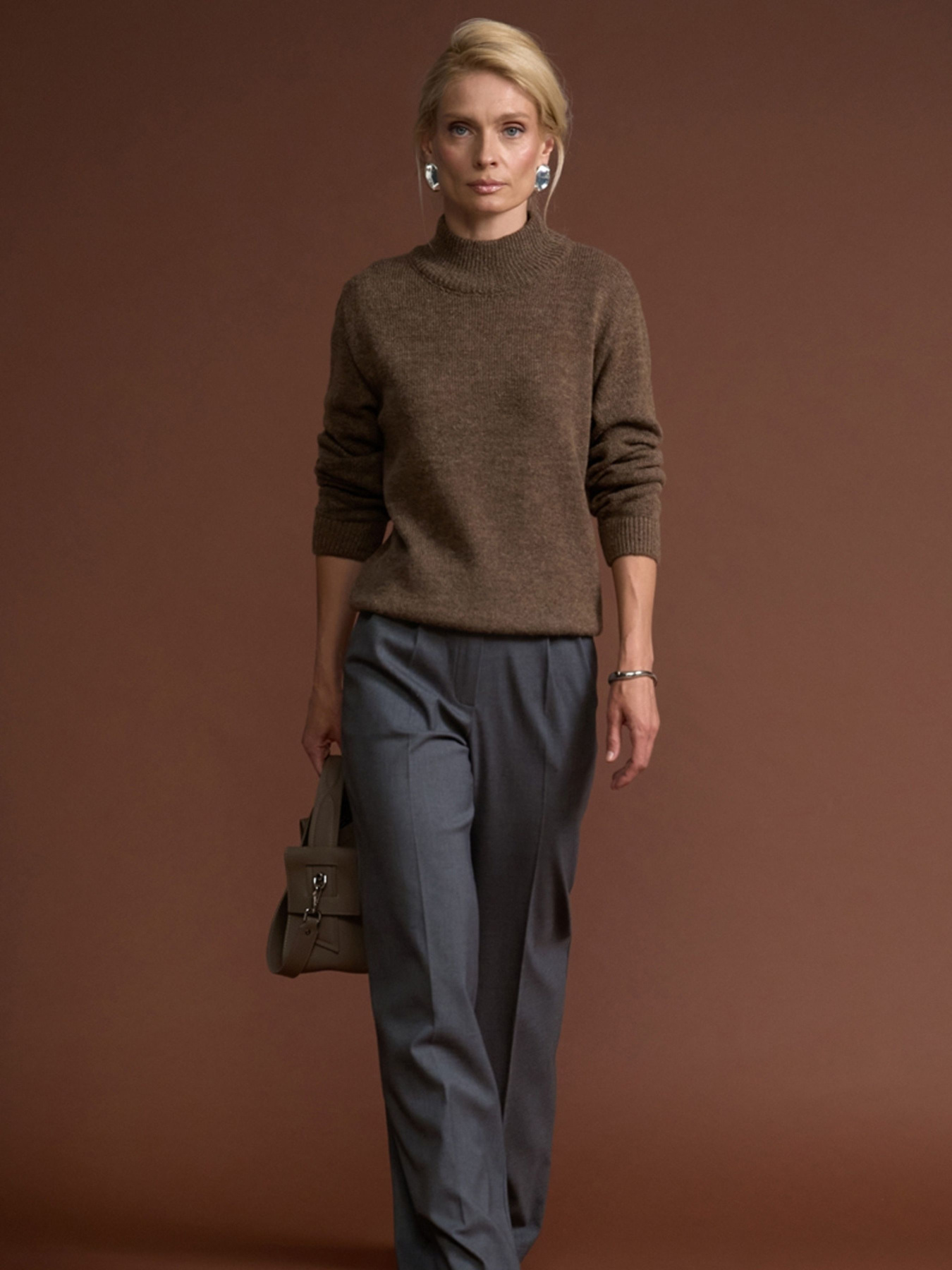 Свитер TrikoBakh модель 2871-garqcha-karamelx Фото