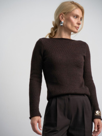 Джемпер TrikoBakh модель 2861-shokoladnij Фото