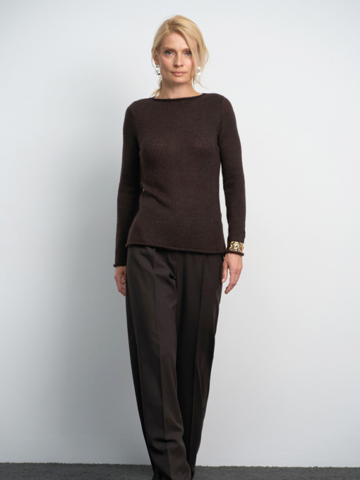 Джемпер TrikoBakh модель 2861-shokoladnij Фото