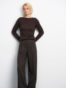 Джемпер TrikoBakh модель 2861-shokoladnij Джемпер TrikoBakh модель 2861-shokoladnij Фото