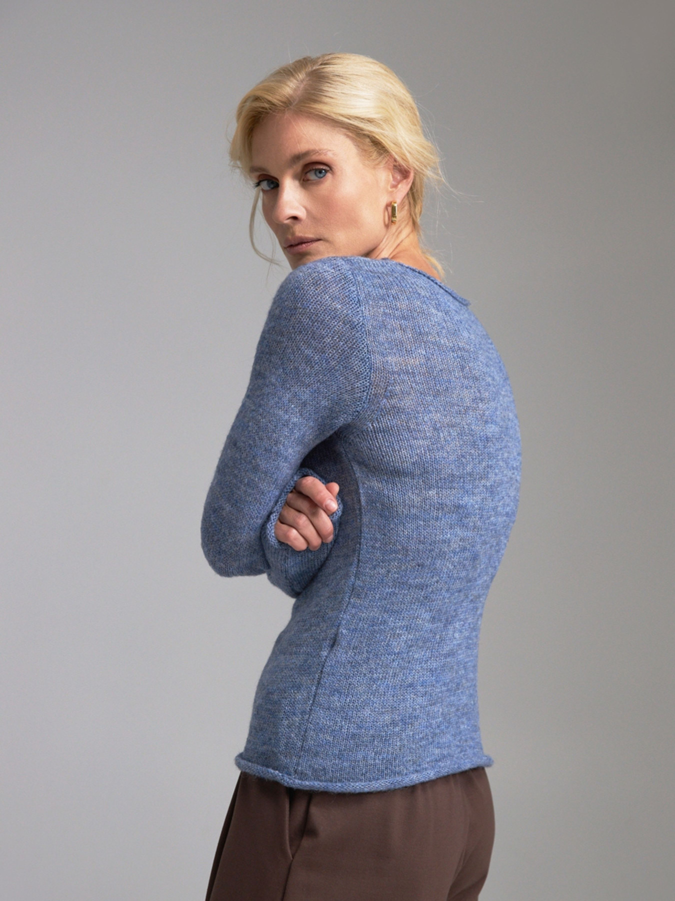 Джемпер TrikoBakh модель 2861-dzhinsovij Фото