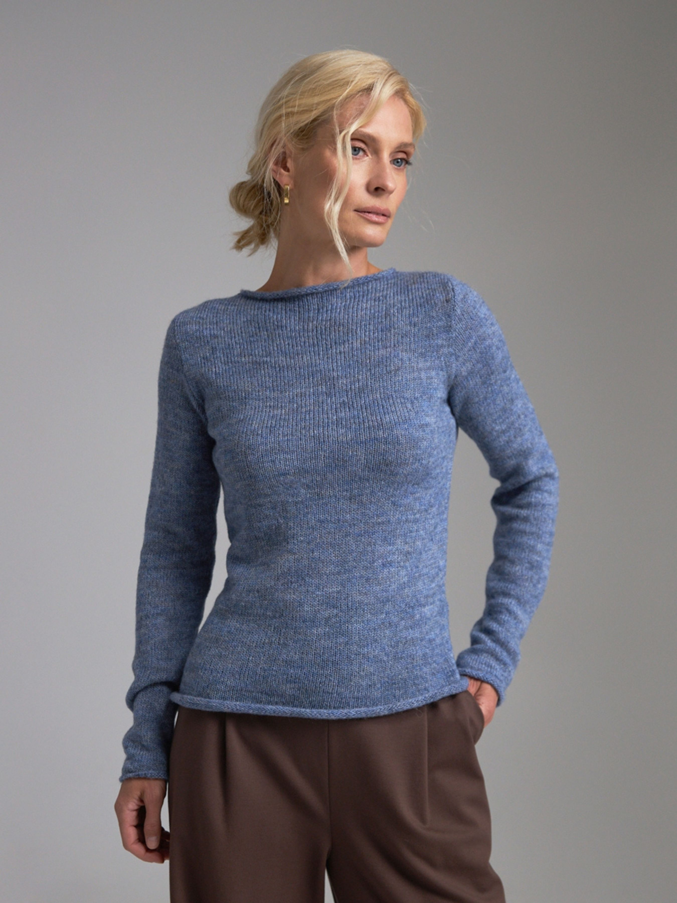 Джемпер TrikoBakh модель 2861-dzhinsovij Фото