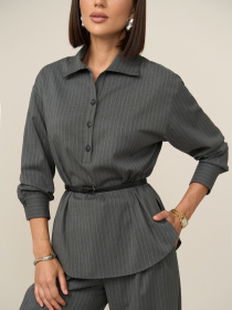 Рубашка повседневная TrikoBakh модель 3078-graftovij Фото