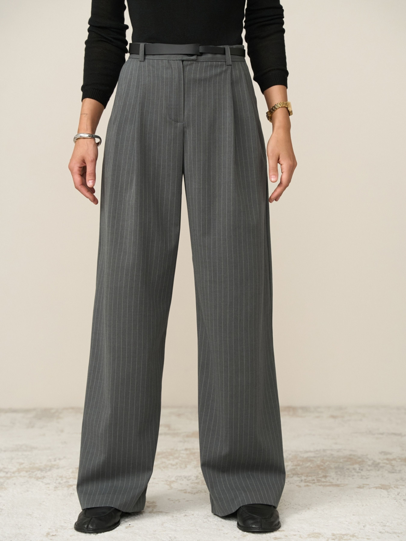 Классические штаны TrikoBakh модель 3079-graftovij Фото