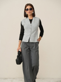 Классические штаны TrikoBakh модель 3079-graftovij Фото