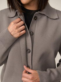 Кардиган TrikoBakh модель 2889-temnij-taup Фото