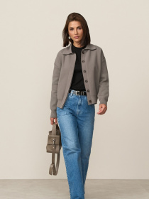 Кардиган TrikoBakh модель 2889-temnij-taup Фото