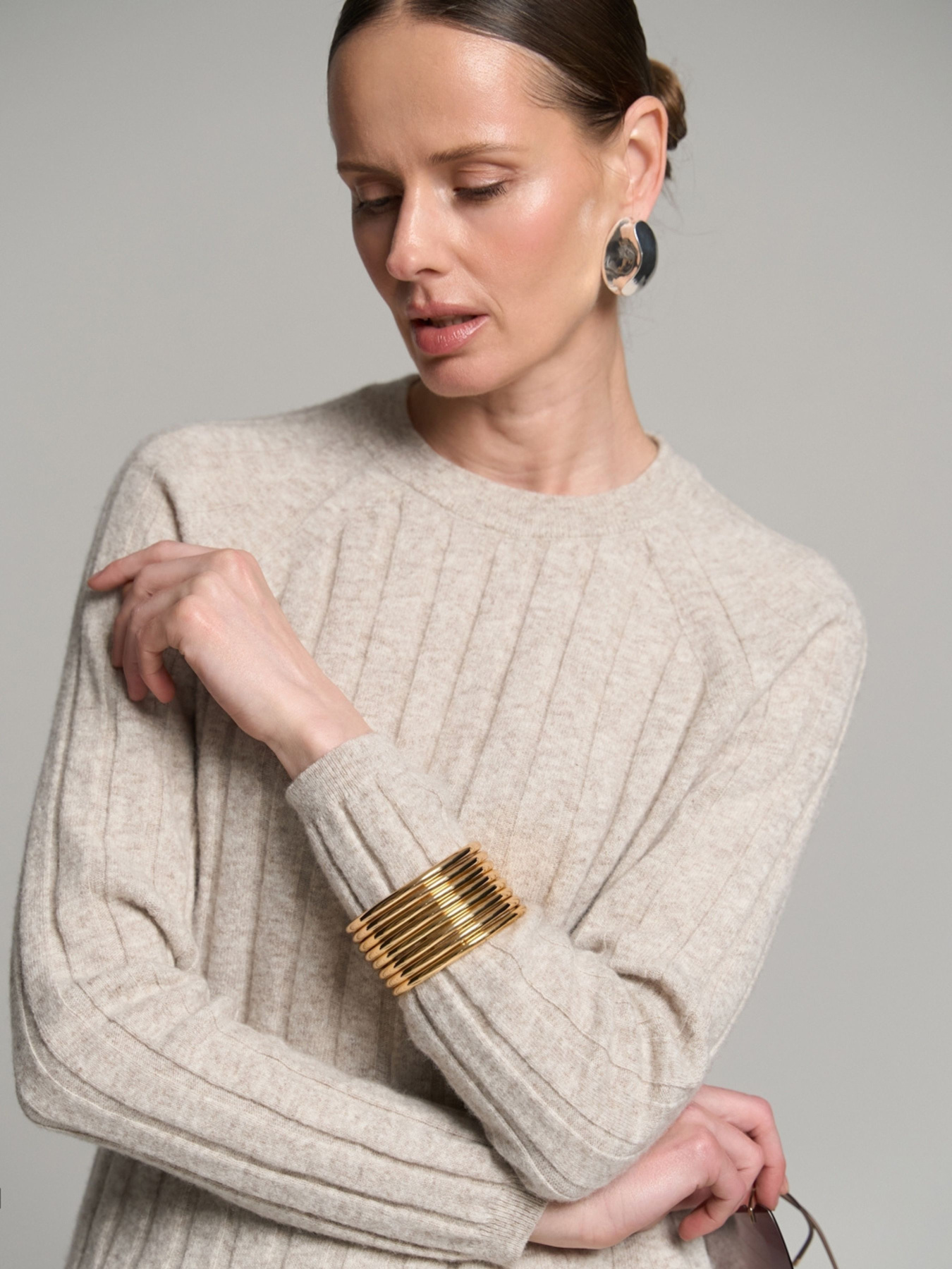 Джемпер TrikoBakh модель 2828-naturalxnij Фото