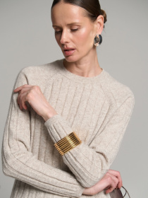 Джемпер TrikoBakh модель 2828-naturalxnij Фото