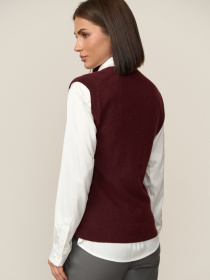 Жилет TrikoBakh модель 2832-burgund Жилет TrikoBakh модель 2832-burgund Фото