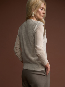 Жилет TrikoBakh модель 2832-naturalxnij Фото