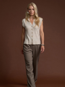 Жилет TrikoBakh модель 2832-naturalxnij Фото