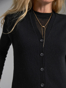 Жилет TrikoBakh модель 2832-chornij Фото