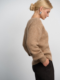 Джемпер TrikoBakh модель 2879-latte Фото