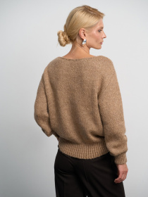 Джемпер TrikoBakh модель 2879-latte Фото